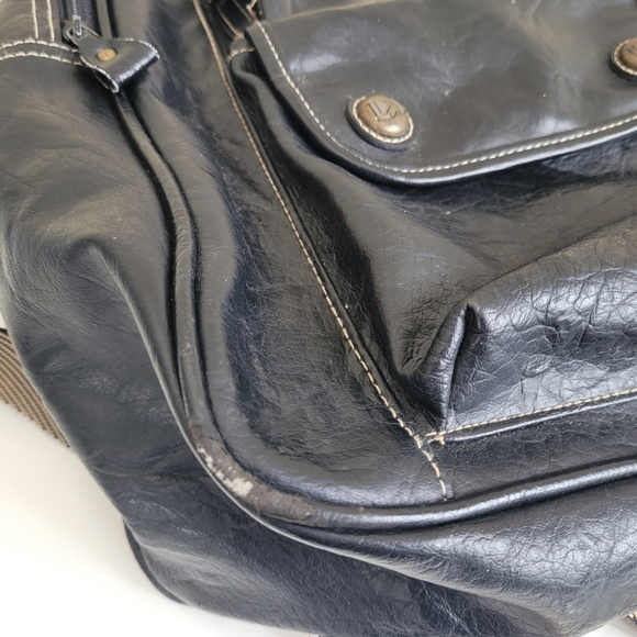 Vintage Bugs Bunny Leather Backpack Black - Picture 11 of 11